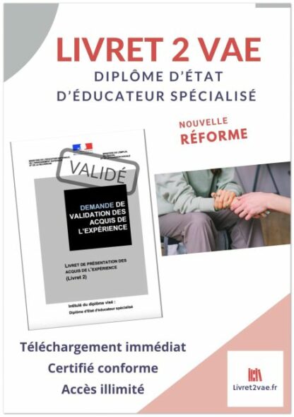 Livret 2 VAE DEES - Ref(AFF030722CELVIG) (Echantillon GRATUIT ...